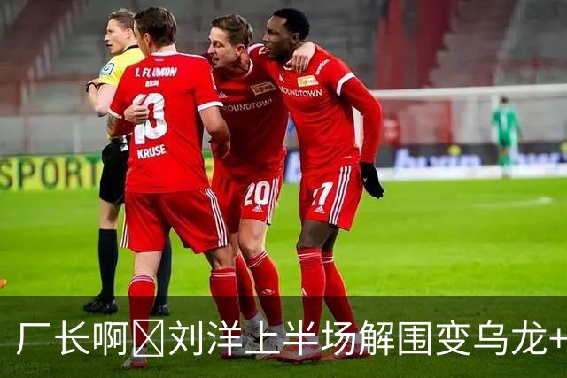 厂长啊😰刘洋上半场解围变乌龙+造越位失败+传球出边线