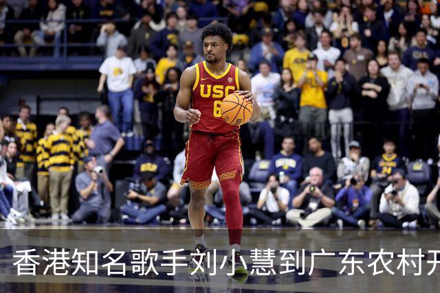 香港知名歌手刘小慧到广东农村开唱，一众黑衣保安护驾排面足！